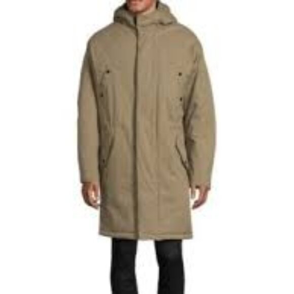 NWT $785 THE KOOPLES Faux‎ Fur Lined Hooded Parka Men's Size Medium - Picture 3 of 16